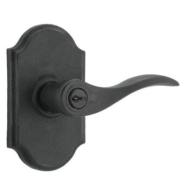 Weslock RH Carlow Premiere Entry Lock ADJ Latch Full Lip Strike Black R7140H2H2SL23 - main